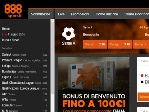 Homepage 888.it