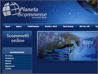 Homepage Pianeta Scommesse