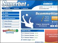 Homepage Superbet