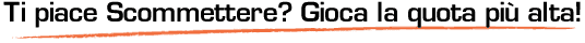Confronto quote gioca le migliori quote dei bookmaker