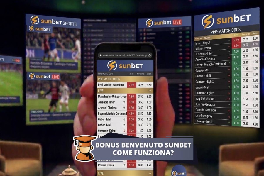 Immagine Bonus benvenuto Sunbet scommesse | Notizie/Cover_nuove/sunbet_bonus_900x600.jpg - 11994