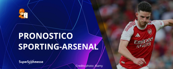 Pronostico Sporting Lisbona - Arsenal