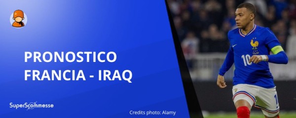 Pronostico Francia - Iraq
