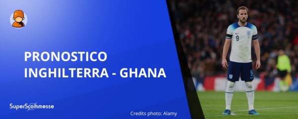 Pronostico Inghilterra - Ghana