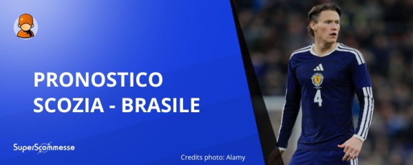 Pronostico Scozia - Brasile
