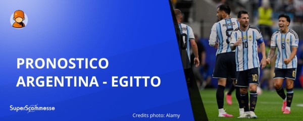 Pronostico Argentina - Egitto