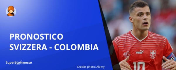 Pronostico Svizzera - Colombia