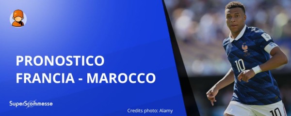 Pronostico Francia - Marocco
