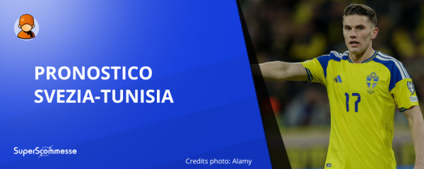 Pronostico Svezia - Tunisia