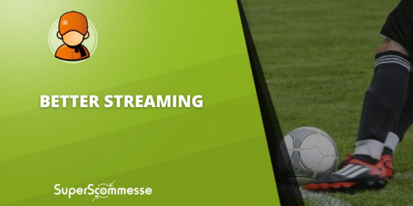 Better streaming tv, calcio, basket e tennis in diretta