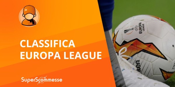 Classifiche Europa League e quote primo posto League Phase