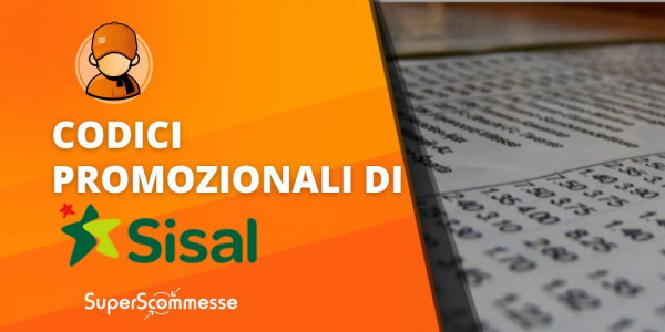 Codice promo Sisal, come usare il coupon promozionale