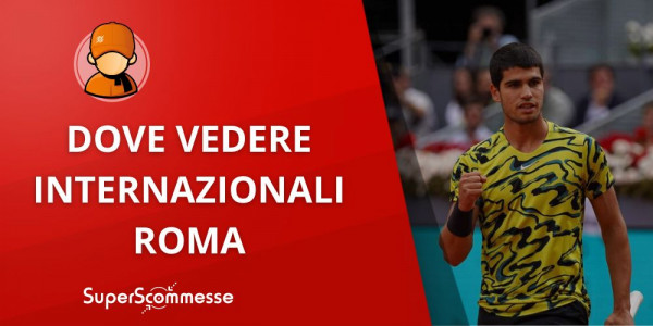Dove vedere gli Internazionali di tennis in tv e streaming