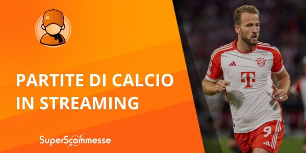 Il palinsesto delle partite di calcio in streaming 