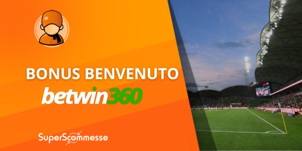 Betwin360 bonus benvenuto, fino a 30.370€