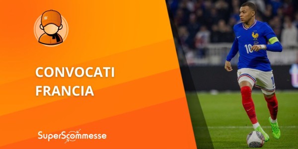 Convocati Francia e probabile formazione ai Mondiali