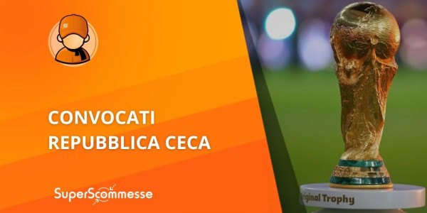 Convocati Repubblica Ceca Mondiali 2026 e la probabile formazione 