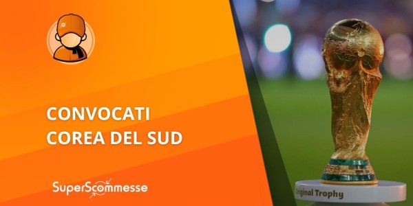 Convocati Corea del Sud Mondiali e probabile formazione