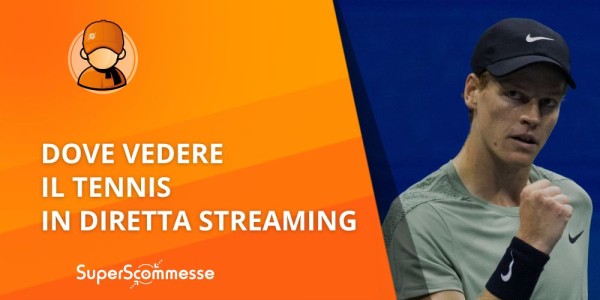 Dove vedere il tennis in streaming e diretta tv gratis oggi 