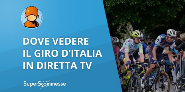 Dove vedere il Giro d'Italia 2025 in diretta tv e streaming