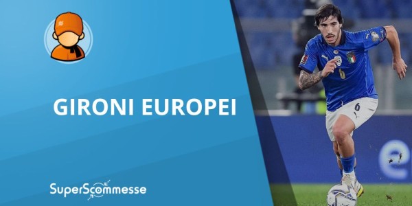 Gironi Europei e classifica del gruppo dell'Italia