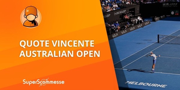 Quote vincente Australian Open 2026, le scommesse antepost sul primo Slam dell'anno
