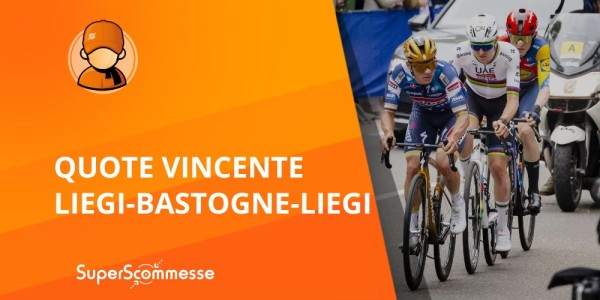 Scommesse Liegi Bastogne Liegi 2026, le quote sul prossimo vincitore della Doyenne