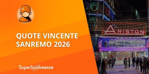 Quote vincitore Sanremo 2026, i favoriti secondo i bookmaker