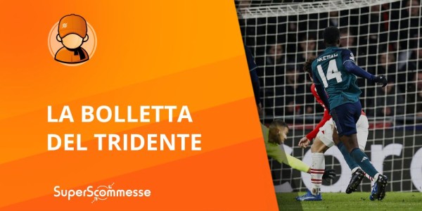 La Bolletta del Tridente, la schedina solo marcatori
