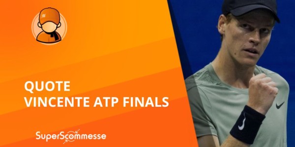 Quote vincitore Atp Finals 2025: le quote e i favoriti