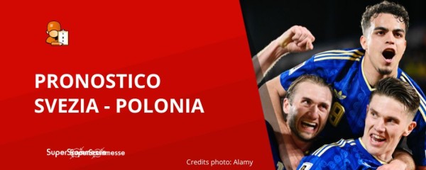 Pronostico Svezia - Polonia