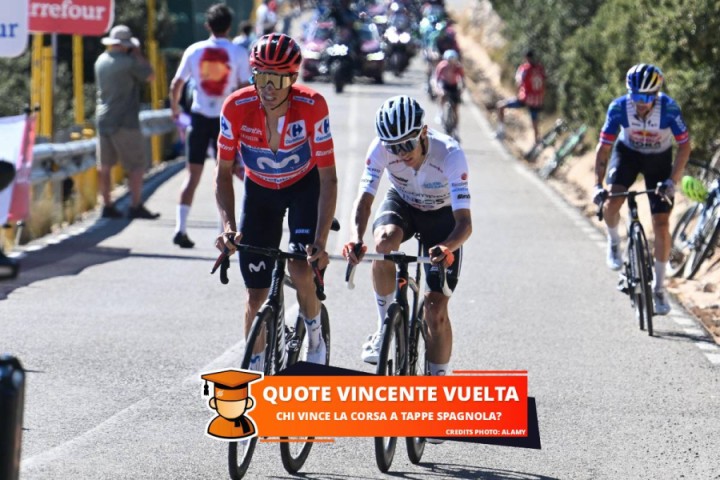 Quote vincente Vuelta 2026, percorso, tappe e classifica generale