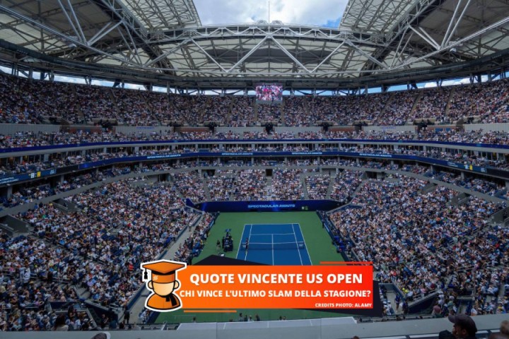 Scommesse vincente US Open 2026, le quote sui favoirti