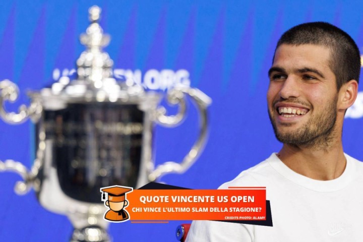 Scommesse vincente US Open 2026, le quote sui favoirti