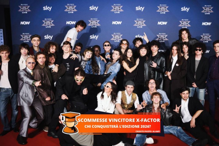 Scommesse X Factor 2026, le quote sui favoriti e sui giudici