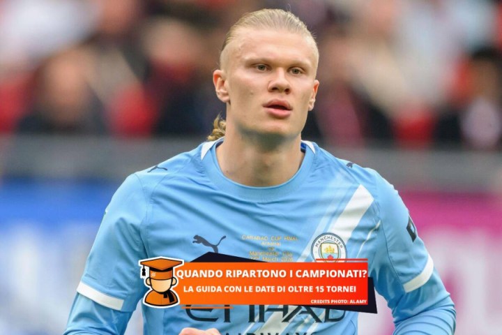 Quando riprendono i campionati di calcio? 