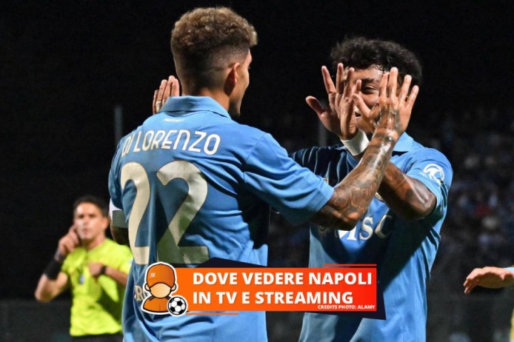 Dove vedere la partita del Napoli in diretta tv e streaming