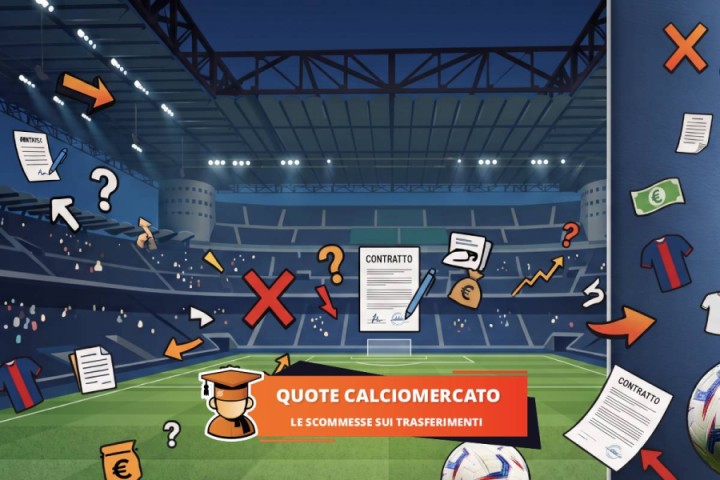 Quote calciomercato, tutte le scommesse trasferimenti dei calciatori