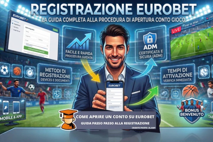 Registrazione conto Eurobet