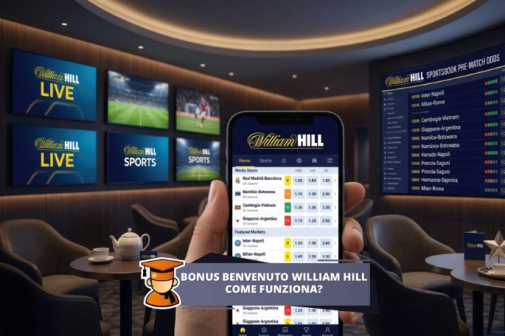 Guida al bonus di benvenuto William Hill