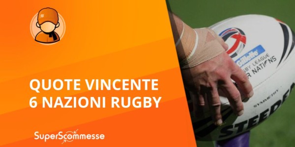 Scommesse vincente Sei Nazioni Rugby: quote e favoriti del 2026